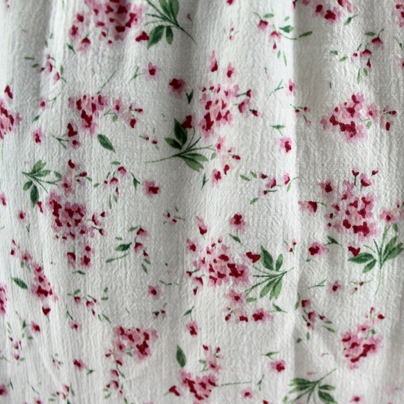 TheGet Floral Boho Peasant Cotton Maxi Dress S/M - Picture 8 of 11